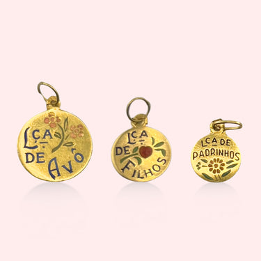 Portuguese Enamel Medallions