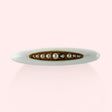 White Pearl Enamel Lingerie Pin