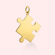 'You Complete Me' Puzzle Piece Pendant