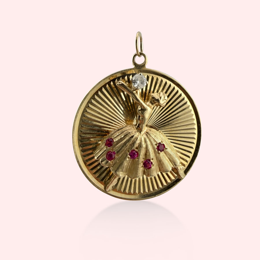 Ballerina Medallion