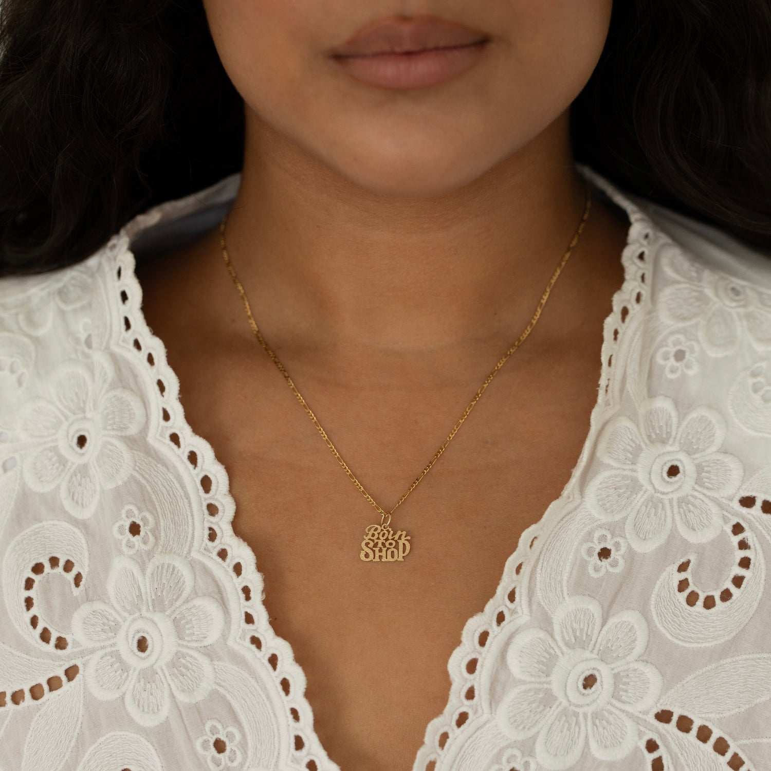 'Born To Shop' Charm
