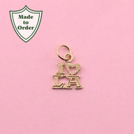 'I Love LA' Charm