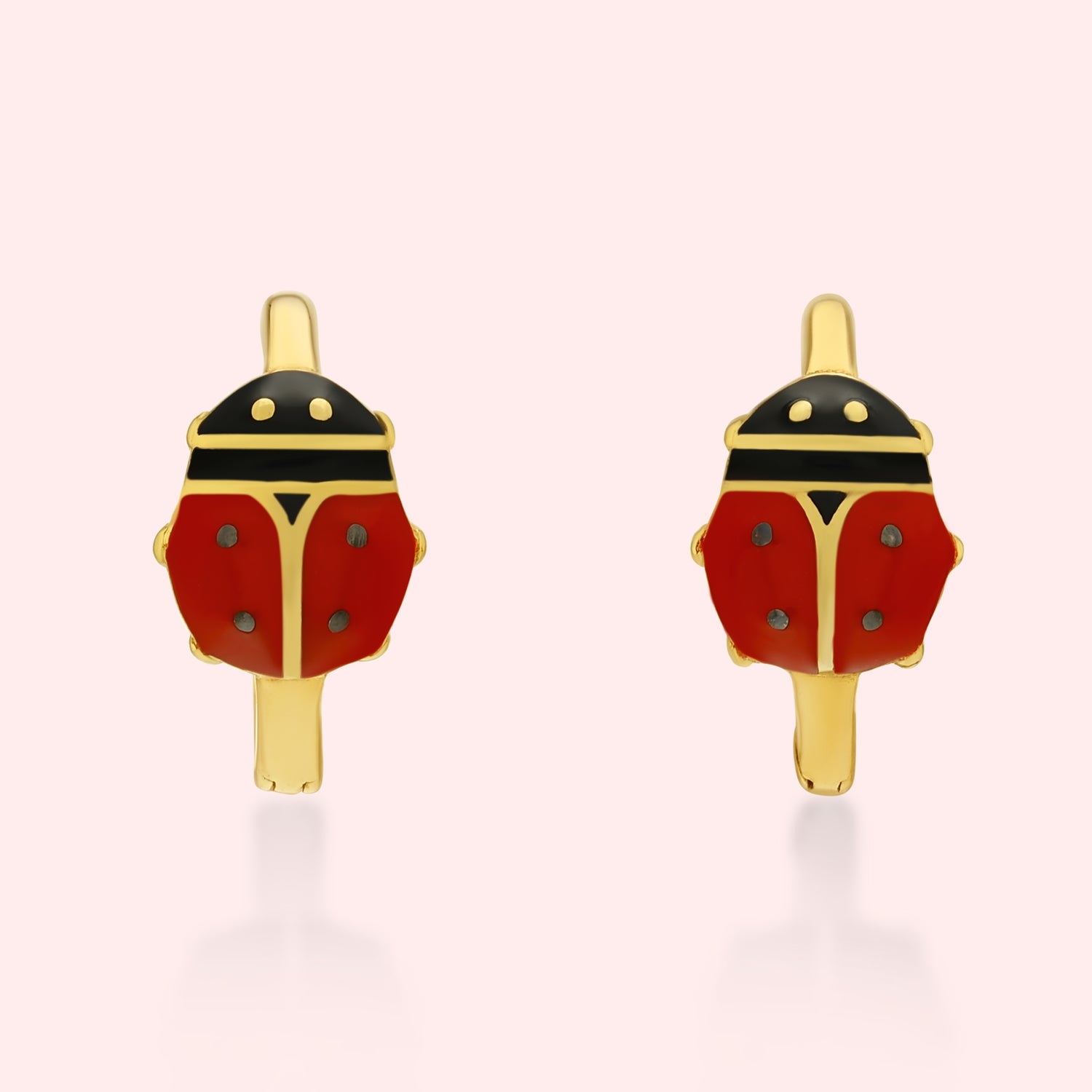 Ladybug Huggies