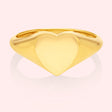 Heart Signet Ring