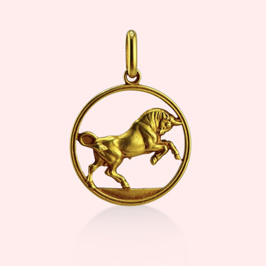 Taurus Cut-Out Medallion