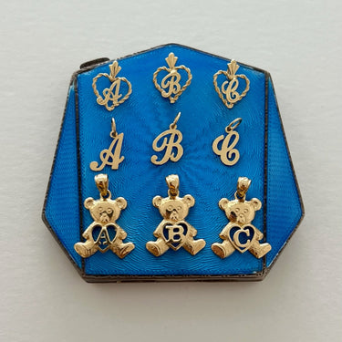 Heart Letter Pendant