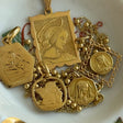 Framed Mother Mary Pendant