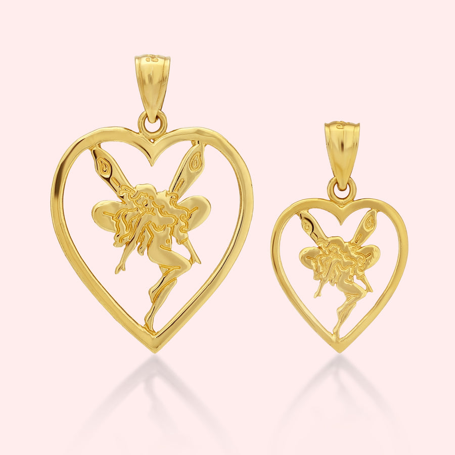 Fairy Heart Charm