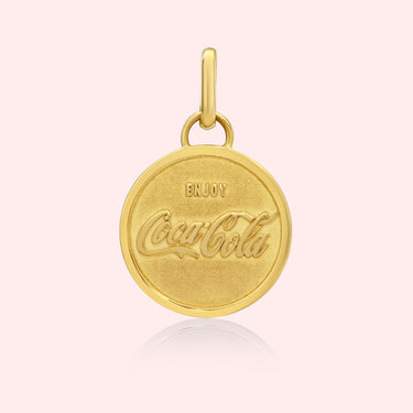 Enjoy Coca-Cola Silhouette Medallion