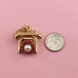 Rotary Phone Charm