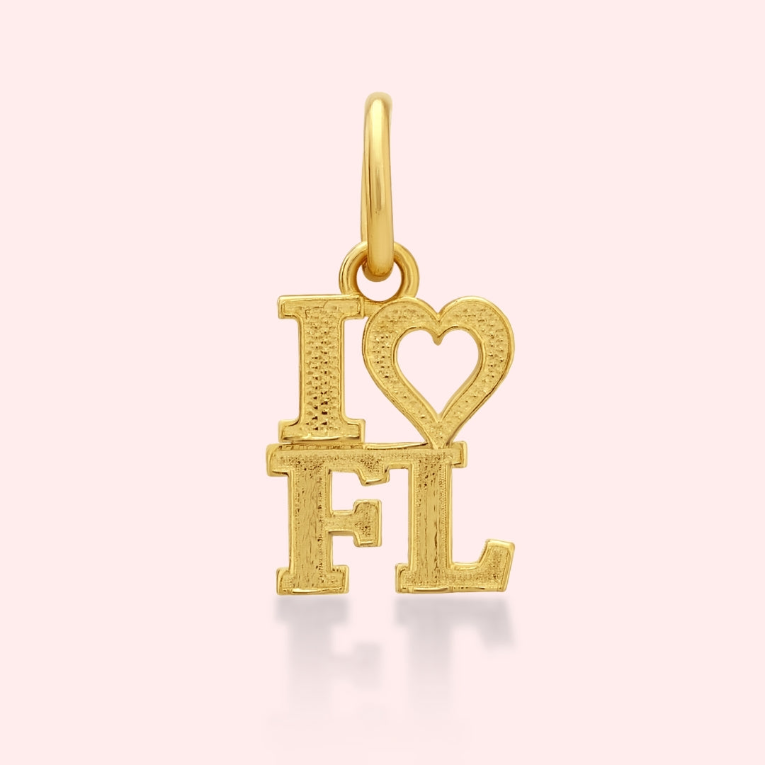 'I Love Florida' Charm