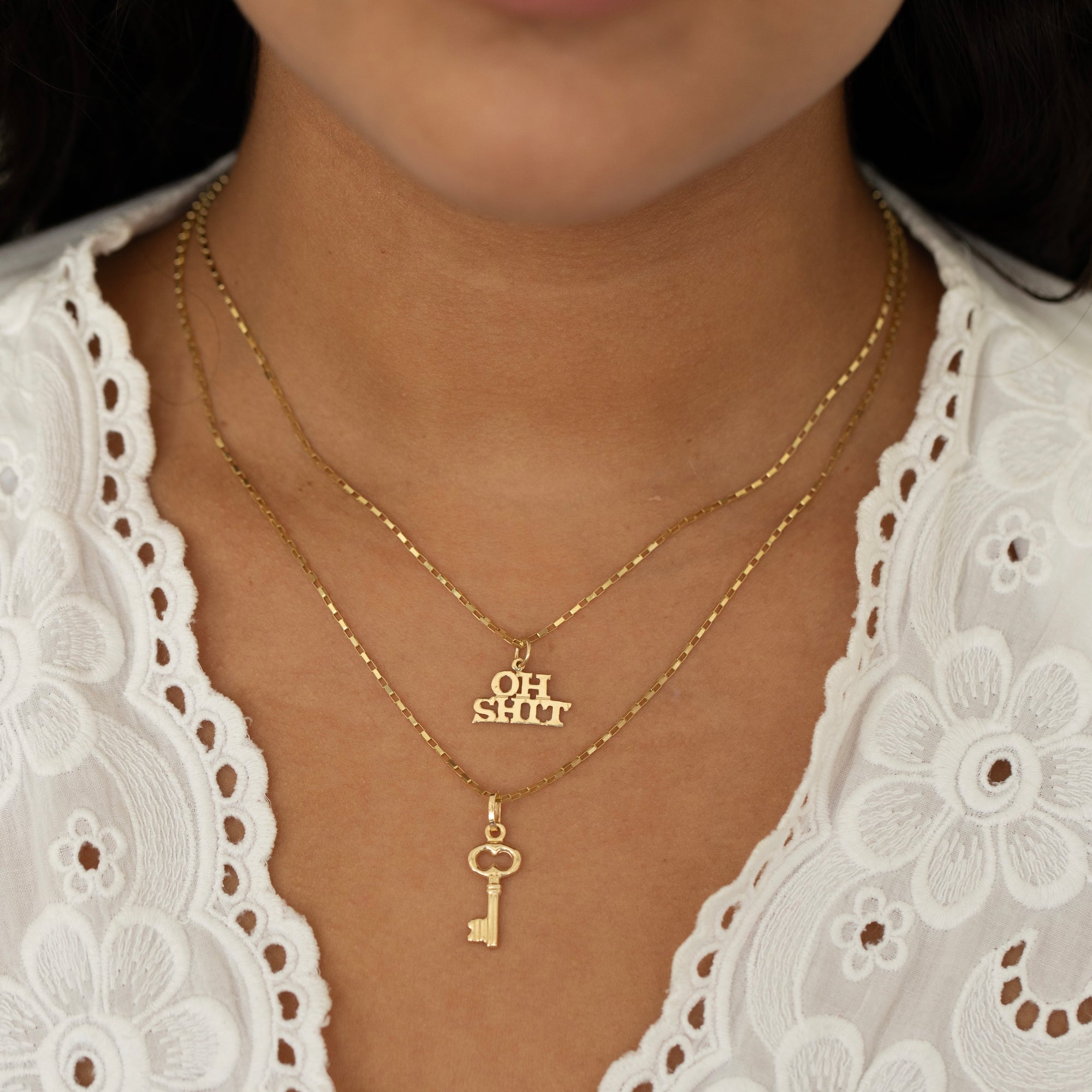 Elongated Box Chain