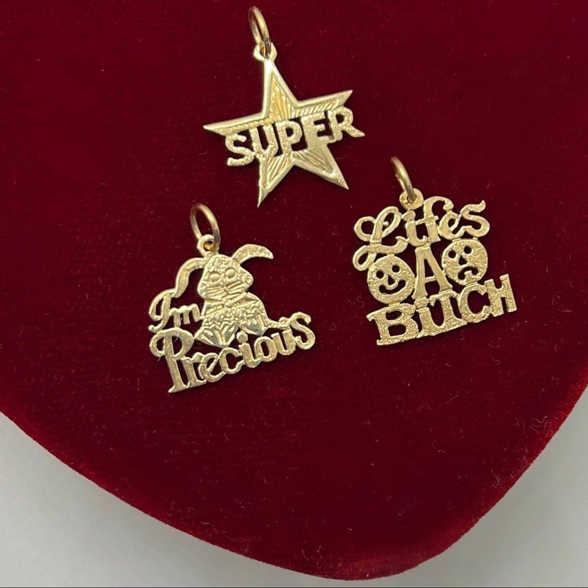 'Life's a Bitch' Charm