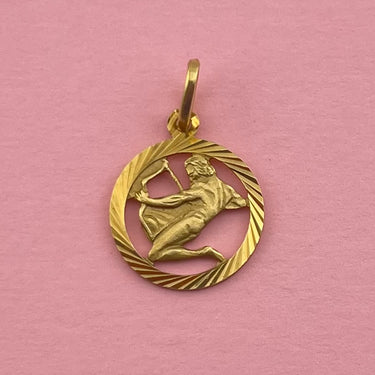 Sagittarius Cut-Out Medallion