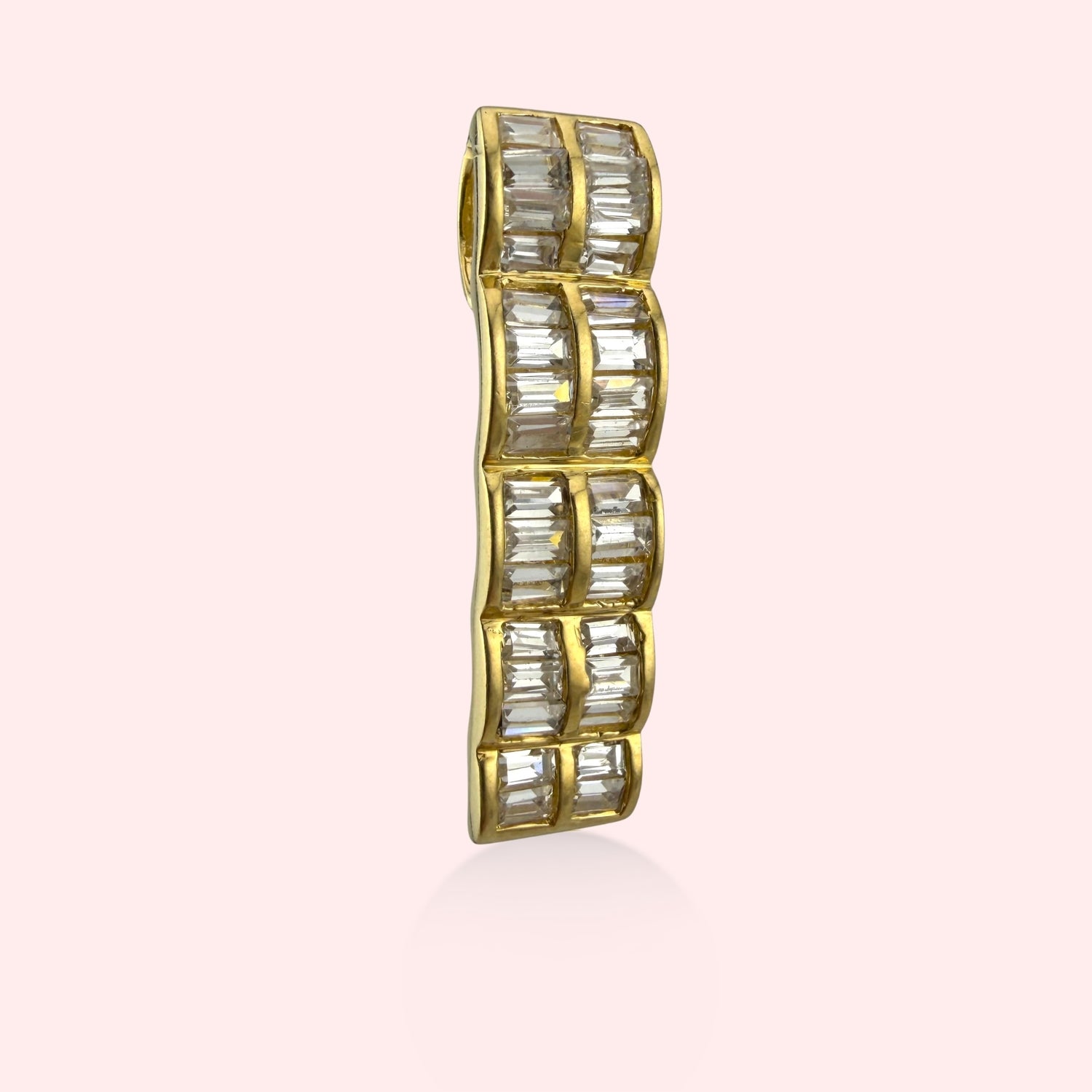 Wavy Glass Pendant