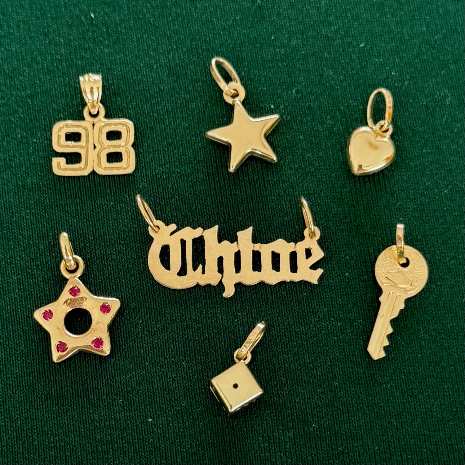 Classic Number Charm