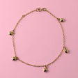 Dangling Heart Anklet