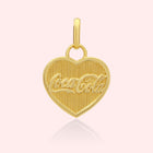 Coca-Cola Double-Sided Heart Charm