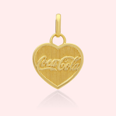 Coca-Cola Double-Sided Heart Charm