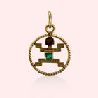 Emerald Man Medallion