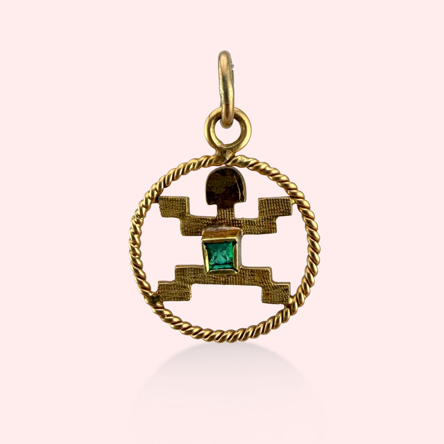 Emerald Man Medallion