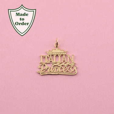 'Italian Princess' Charm
