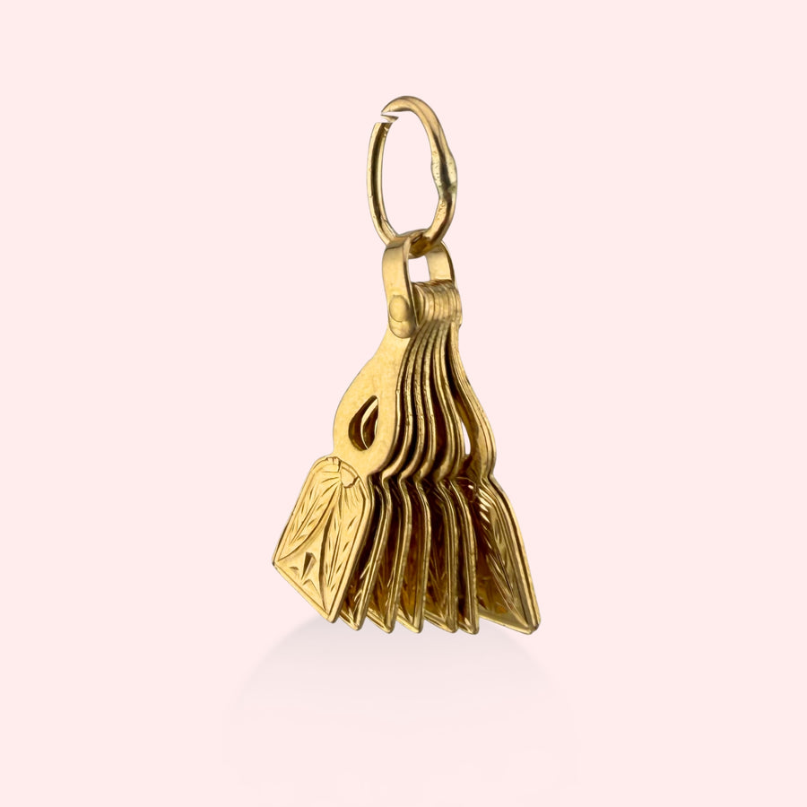 Articulated Fan Charm