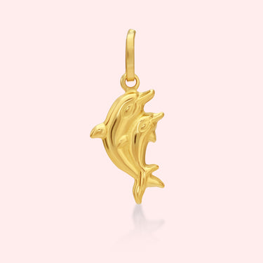 Leaping Dolphins Charm