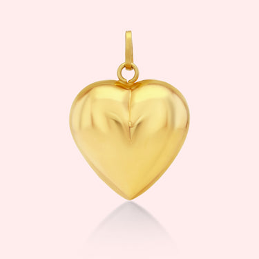 XL Puffy Heart Pendant