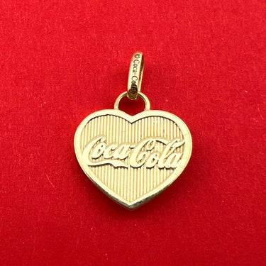 Coca-Cola Double-Sided Heart Charm