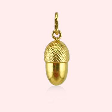 Puffy Acorn Charm