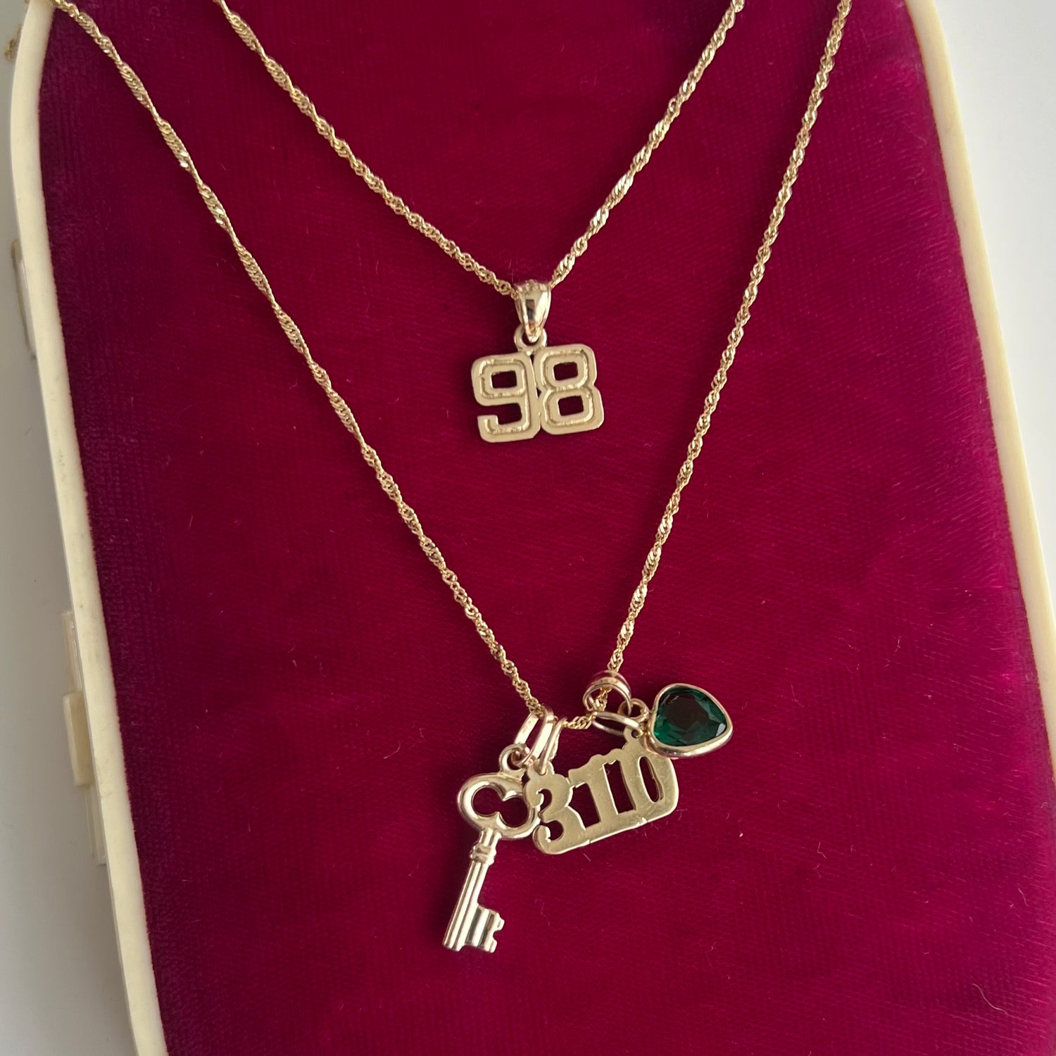 Classic Number Charm