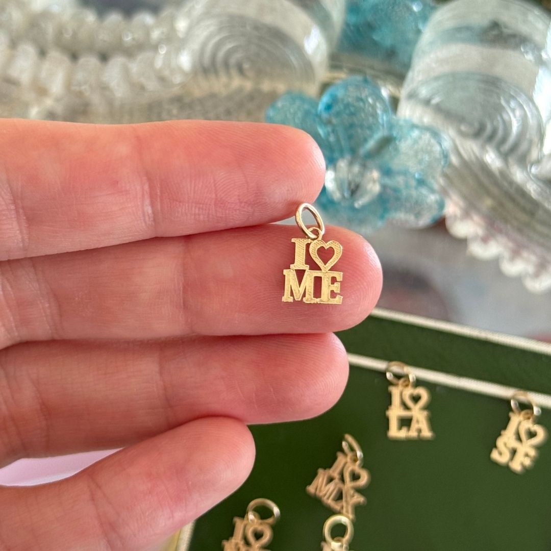 'I Love Me' Charm