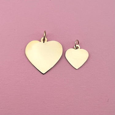 Engravable Heart Pendant