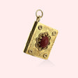 Italian Coral Book Locket