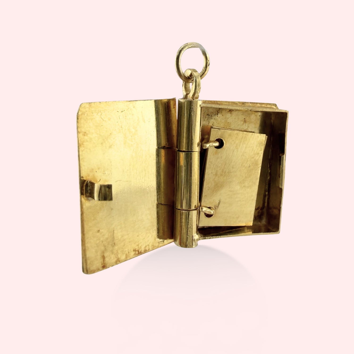 Italian Coral Book Locket