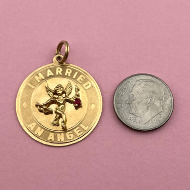 ‘I Married an Angel’ Medallion