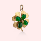 Lucky Four Leaf Clover Pendant