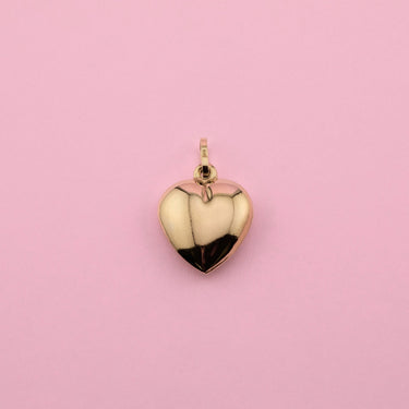 Large Puffy Heart Pendant