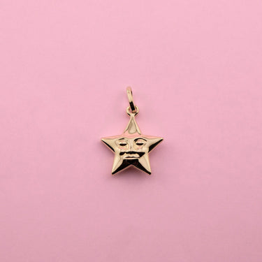 Super Star with Face Charm
