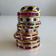 Gemstone Stacking Bands