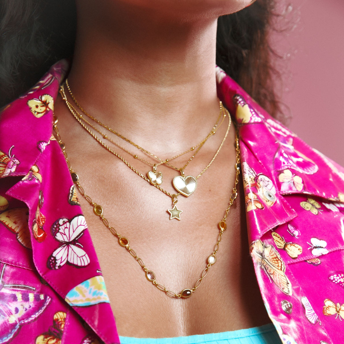 Rainbow Star Pendant