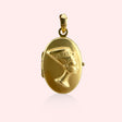 Nefertiti Oval Locket