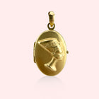 Nefertiti Oval Locket