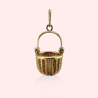 Moving Basket Charm
