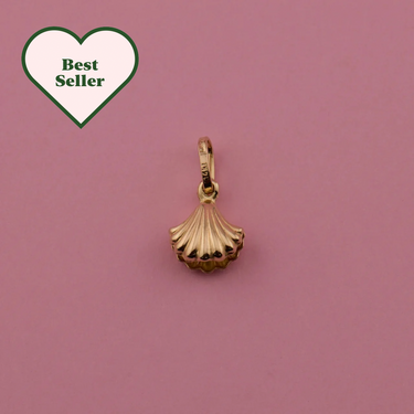 Shell with Pearl Charm