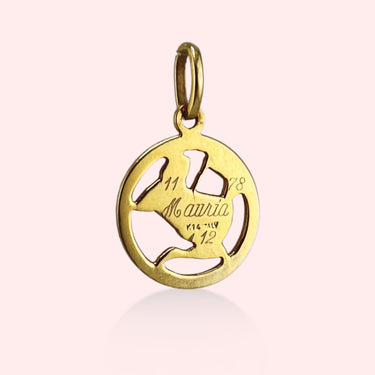 Sagittarius Cut-Out Medallion