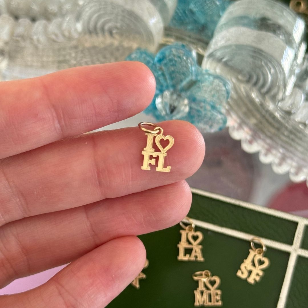 'I Love Florida' Charm