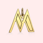 'M' Initial Pendant