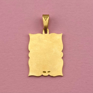 Framed Mother Mary Pendant